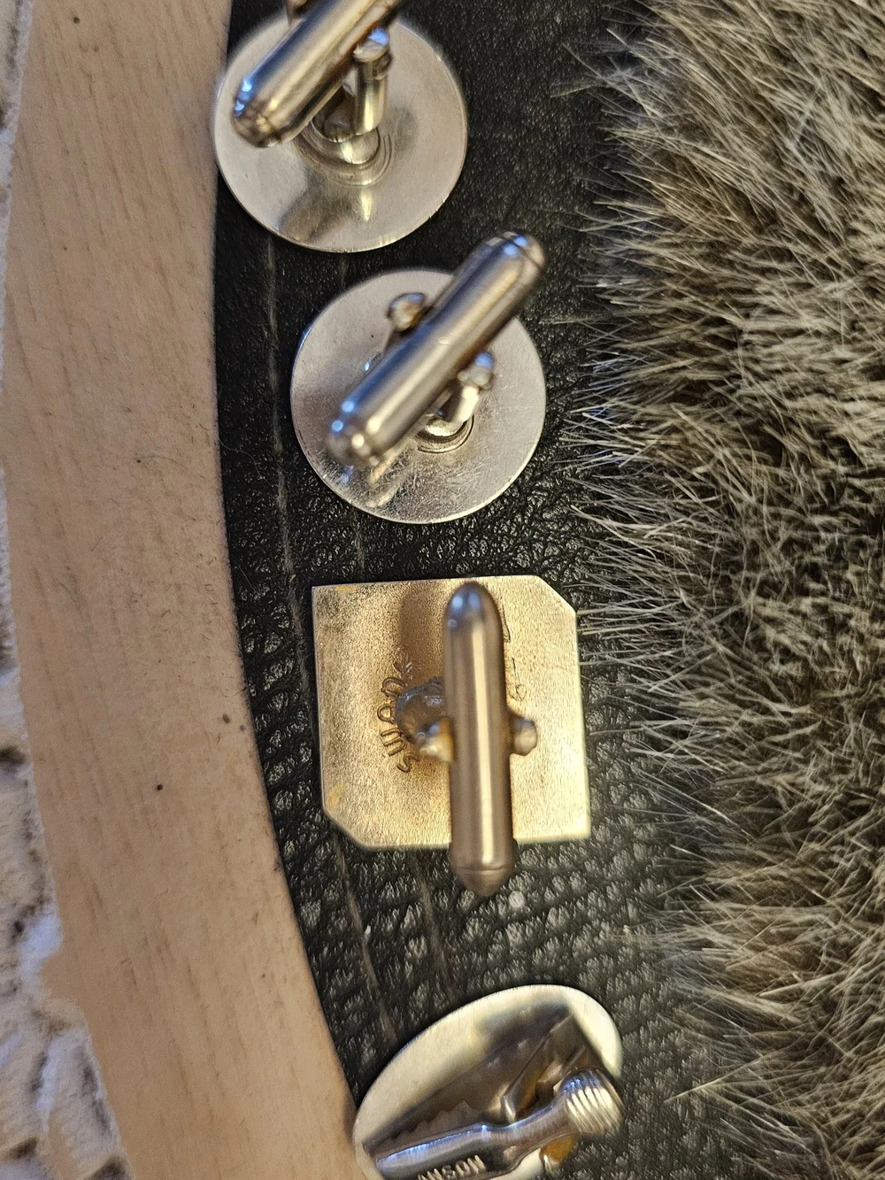 VINTAGE Silver Cufflinks Set - Silver Tone Anson And More